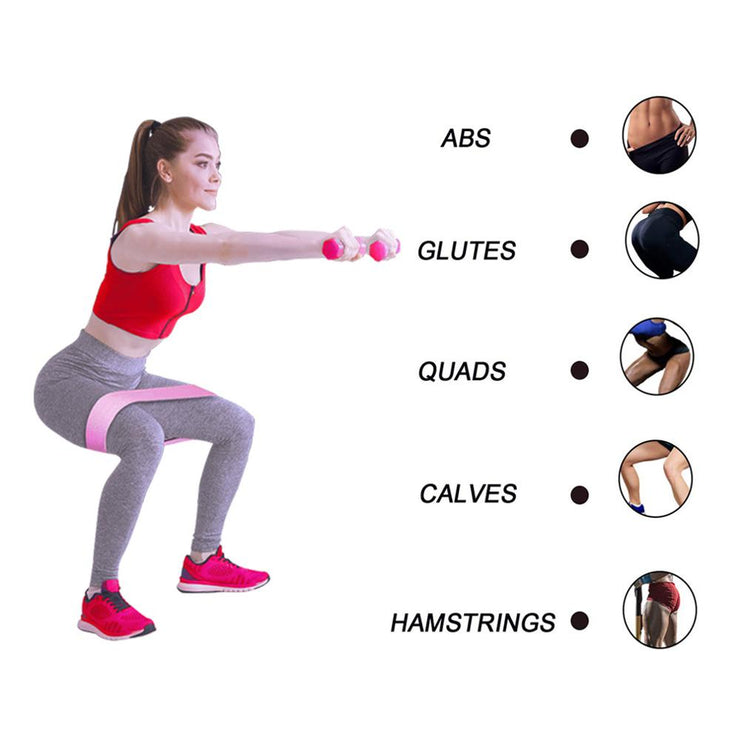 Anti-Slip Hip Circle Bands - yogashopstar.com
